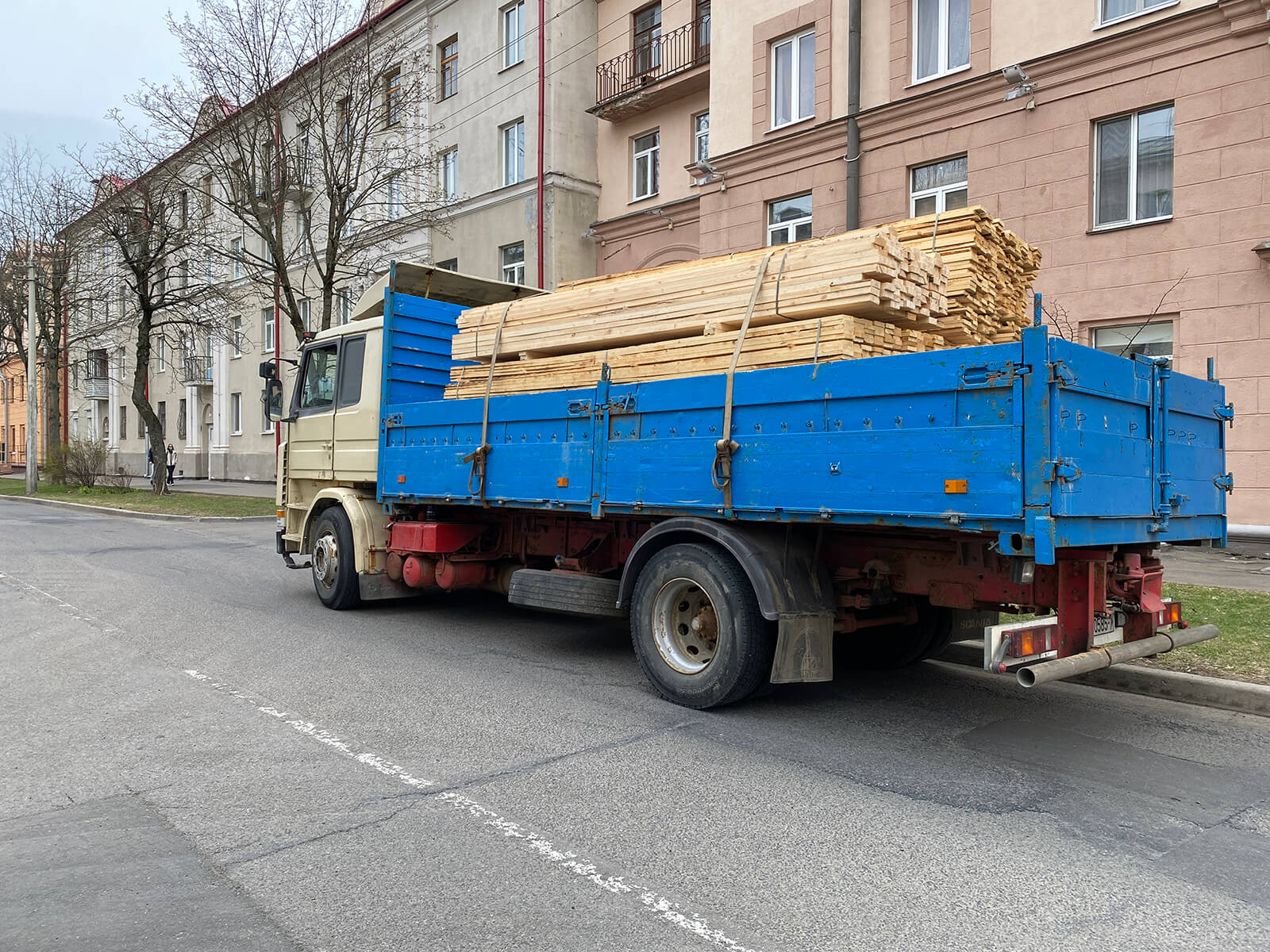Доставка пиломатериалов в Минск, улю Чечерина